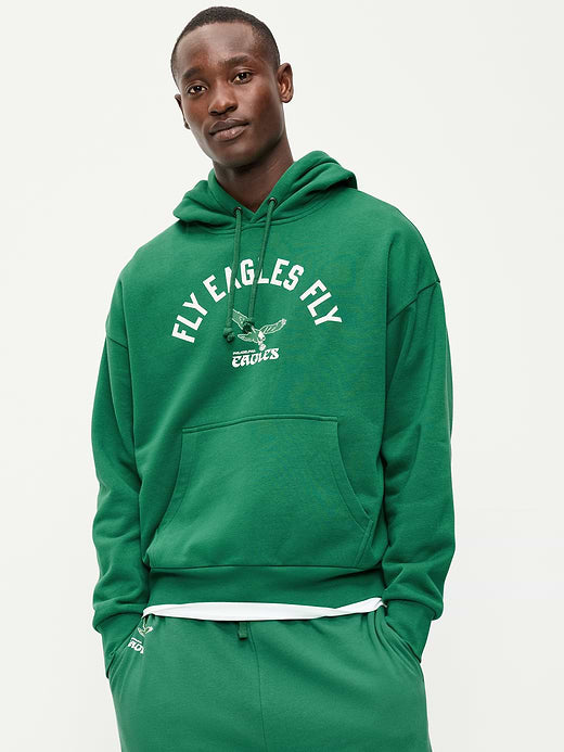 Philadelphia Eagles Oversized Pullover Hoodie for Adults - Philadelphia Eagles
