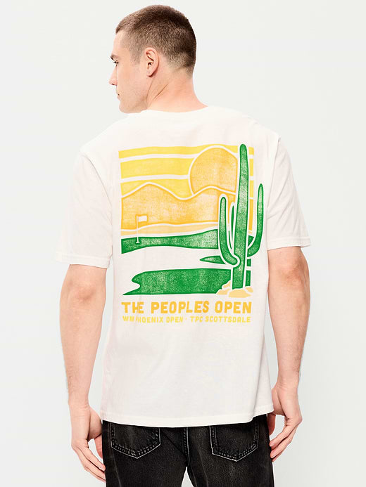 PGA TOUR™ Heavyweight Loose T-Shirt - Sea Salt & Fig
