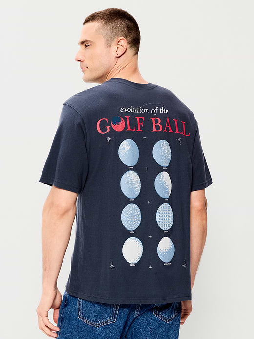 PGA TOUR™ Heavyweight Loose T-Shirt - Dusk Navy