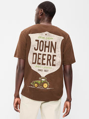 John Deere™ T-Shirt - Dark Walnut Brown